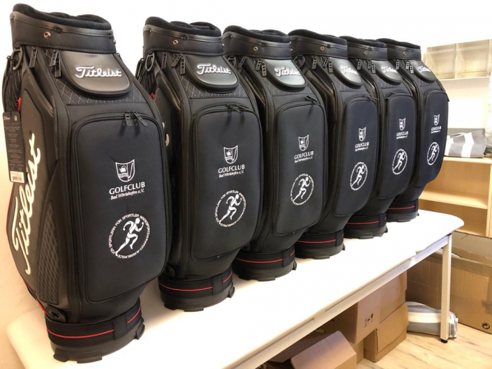 Neue Golfbags für den GC Bad Wörishofen